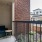 balcony with black guardrailing